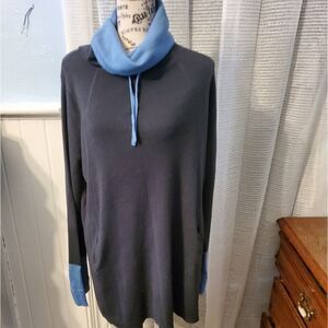 TIME for Me blue 💙 turtleneck sweater sz xl